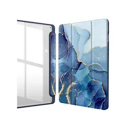Чохол до планшета BeCover Soft Edge TPU Xiaomi Redmi Pad SE 8.7" Blue Marble (712572) - мініатюра 3