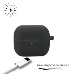 Чохол для навушників BeCover для Samsung Galaxy Buds 3 FE Black (715110) - мініатюра 3