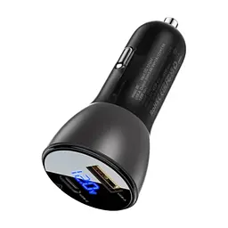 Зарядний пристрій Acefast 2xUSB 63W (USB-C + USB-A) B6 with digital display (6974316280972) - мініатюра 8