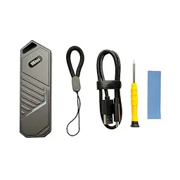 Кишеня зовнішня Dynamode M.2 SSD NVMe/SATA combo to USB3.2 GEN2 USB-C (DM-CAD-SSD14) - мініатюра 9