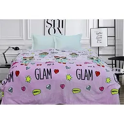 Плед велсофт TAG Tekstil LOL GLAM 200x220 см