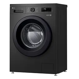 Пральна машина LG фронтальна, 6.5кг, 1200, A+++, 44см, дисплей, пара, інвертор, чорний (F2Y1WS6J) - мініатюра 5
