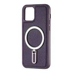 Чохол Jinduka Leather Ringo iPhone 12 Pro Purple