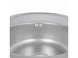 Мийка врізна Brinex 770х550х180мм 1 7750, Micro Decor 0,8мм BRIN7750MDEC08 - мініатюра 7