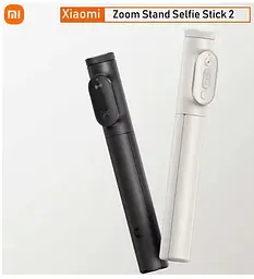 Селфі - монопод бездротовий трипод Xiaomi Zoom Stand Selfie Stick 2 чорний (XMBJZPGO2YM) - мініатюра 4