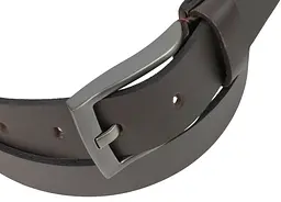 Чоловічий ремінь під джинси Skipper 1613-45 Темно коричневий - мініатюра 5