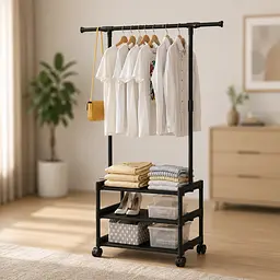 Вішалка підлогова SINGLE-POLE SHOE and HAT RACK / Одинарна стійка-вішалка
