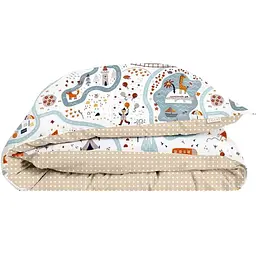 Підковдра полуторна Cosas Traveling Animals 155х215см (AnimalsRoad_155q)