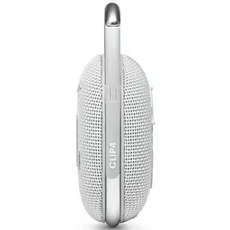 Портативна колонка JBL Clip 4 White (JBLCLIP4WHT) - мініатюра 6