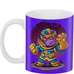 Кухоль GeekLand Thanos Танос кобольт 330 мл білий - мініатюра 3