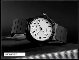 Наручний годинник жіночий Skmei 1419 Black White 2, 1419BKWT-NM (18417) - мініатюра 3