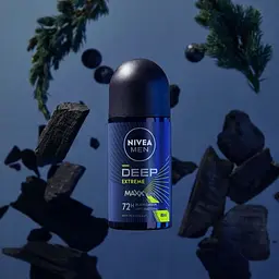 Антиперспірант Nivea Men Deep Sport з чорним вугіллям 50 мл (93388) - мініатюра 5