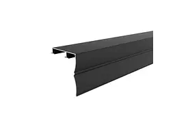 Карниз ALUPRO 1,5м чорний ПАС-2445 43х45 матовий (комплект)
