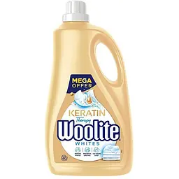 Гель для прання Woolite Для світлих та білих тканин З кератином 3.6 л (5900627090550)