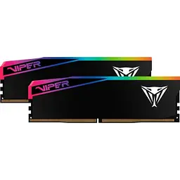 Модуль пам'яті для комп'ютера DDR5 32GB (2x16GB) 6400 MHz Viper Elite 5 Ultra RGB Patriot (VEUR532G6432K) - мініатюра 11