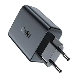 Мережевий зарядний пристрій Acefast A29 2 Type-C QC PD 50W чорний - мініатюра 5