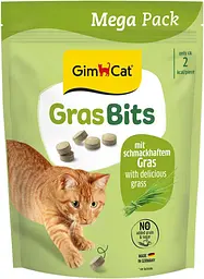 Вітамізовані пігулки для кішок GimCat Gras Bits ДжимКет трав'яні кульки 425 г (G-427270)