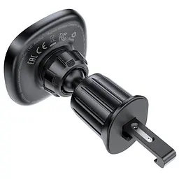 Автотримач з БЗП Acefast D46 QI2 Magnetic Charging 15W (air outlet) Black - мініатюра 5