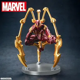 Фігурка Sega Luminasta Iron Spider Man Marvel Марвел Залізна Людина Павук 18 см SL ISM M 18 - мініатюра 2