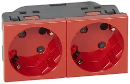 Блок розеток електричних Mosaic 2хSchuko Legrand osv0002039