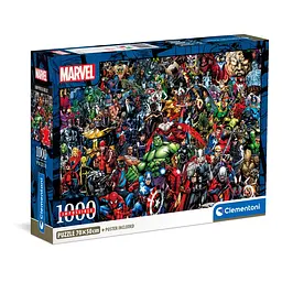 Пазл Герої Марвел - Marvel - 1000 шт Clementoni 39709