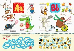 Книга Ранок Англійська абетка із завданнями - Ірина Пушкар (С869002У) - мініатюра 2