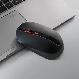 Бездротова миша XiaomiMiiiW Wireless Mute Mouse MWMM01 Black - мініатюра 3