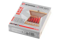 Набір фрез кромкових по дереву з підшипником Intertool (у наборі 5 шт.) HT-0076 - мініатюра 7