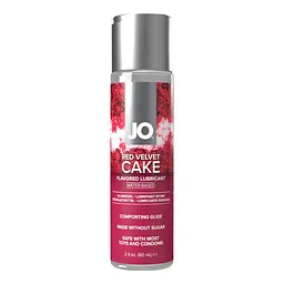 Змазка на водній основі JO Red Velvet Cake (60 мл), без цукру, рослинний гліцерин - мініатюра 1