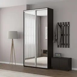 Шафа-купе Idea серія 5 120 x 60 x 210 см Венге темний Дзеркало
