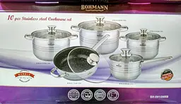 Набір посуду Bohmann BH-0910 MRB (10 предметів) - мініатюра 6