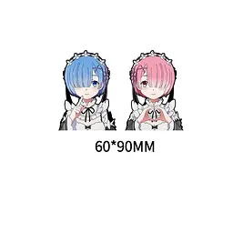 Голографічна наклейка Re:Zero. Життя з нуля в альтернативному світі