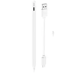Стилус Hoco GM113 Active capacitice pen for iPad White - мініатюра 4