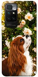 TPU чохол Demsky Flower spaniel для Xiaomi Redmi 10