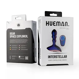 Вібростимулятор Hueman - Interstellar Anal Vibrator EDC 55-HUE006 102076 - мініатюра 11