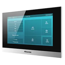 Відеодомофон 7” Akuvox C313N Silver SIP Linux (87-00061) - мініатюра 2