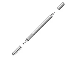 Стілус BASEUS Golden Cudgel Capacitive Silver (ACPCL-0S) - мініатюра 2
