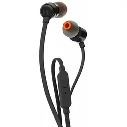 Дротові навушники JBL T110 чорні (JBLT110BLK) JBLT110BLK - мініатюра 2