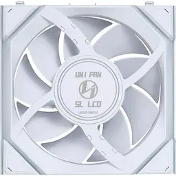 Вентилятор Lian Li Uni Fan SL Wireless LCD Reverse 120-1 White (G99.12RSLLCD1W1W.00) - мініатюра 5