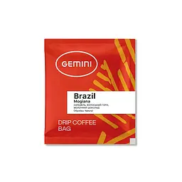 Кава дріп Gemini Brazil Mogiana 5 шт - мініатюра 3