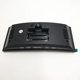 Дзеркальний електронний LED годинник настільний з вигнутим екраном від USB UKC DT-6507 чорний - мініатюра 7