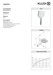 Ручний душ Kludi Freshline CL 1S 6450005-00 - мініатюра 5