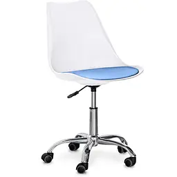 Крісло Evo-Kids Capri White / Blue (H-231 W/BL) - мініатюра 2