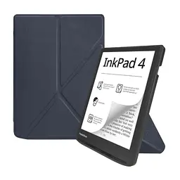 Чохол до електронної книги BeCover Ultra Slim Origami PocketBook 743G InkPad 4/InkPad Color 2/InkPad Color 3 (7.8") Deep Blue (713083) - мініатюра 2