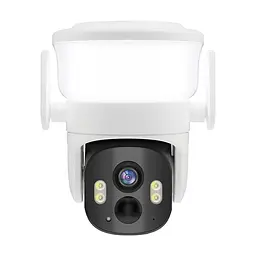 IP PTZ-відеокамера автономна з WiFi, прожектором та сонячною панеллю 3Mp Light Vision VLC-6103WLS White (Lamp+Solar) (CareCam Pro) f=3.6mm, на акумуляторних батареях (75-00352) - мініатюра 2