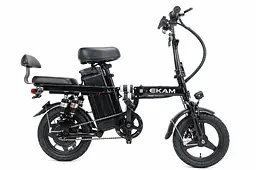 Електровелосипед Minako mini Ekam 14" 1000W 48V 21Ah задній привід - мініатюра 2