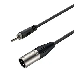 Балансный аудио кабель Mini-Jack 3.5мм — XLR Male Roxtone RAC-C425-L15 1.5м