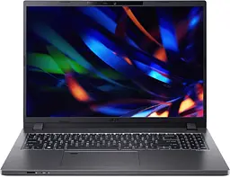 Ноутбук 16" Acer TravelMate P2 TMP216-41-TCO-R979, Black 16" (1920x1200, IPS, 60Hz), AMD Ryzen 3 PRO 7335U (4x3-4.3GHz), 16Gb DDR5, 512G Bluetooth 5.3, Web, 1xType-C/2xUSB 3.0, HDMI, 53Wh, DOS (NX.BB2EU.007)