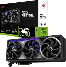 Відеокарта GeForce RTX 5090 32GB Asus ROG Astral OC (ROG-ASTRAL-RTX5090-O32G-GAMING)