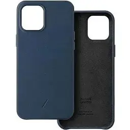 Чохол-накладка Native Union Clic Classic Case Indigo для iPhone 12 mini